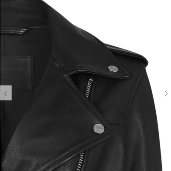 Allsaints Darnley leather jacket - Picture 3 of 9